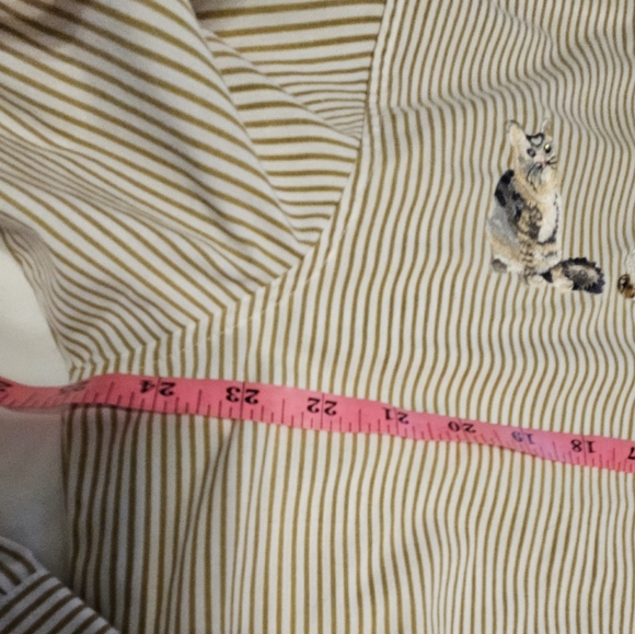 Vintage Las Olas Wearable Art W/ 7 Glitter Eyed Persian And Other Cats - Picture 6 of 16